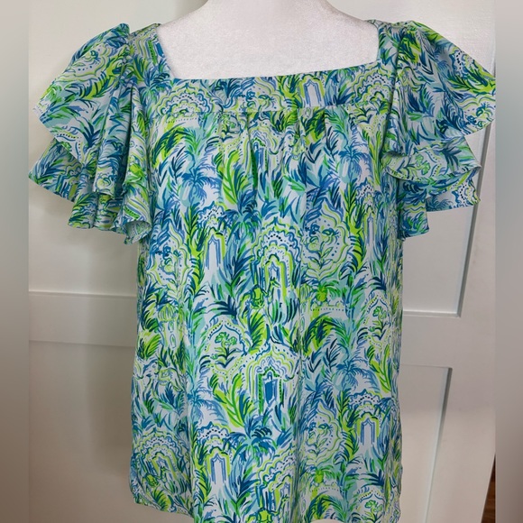 Lilly Pulitzer top size small in excellent condition - Picture 2 of 7